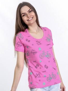 T-shirt Be Happy BIKE 298